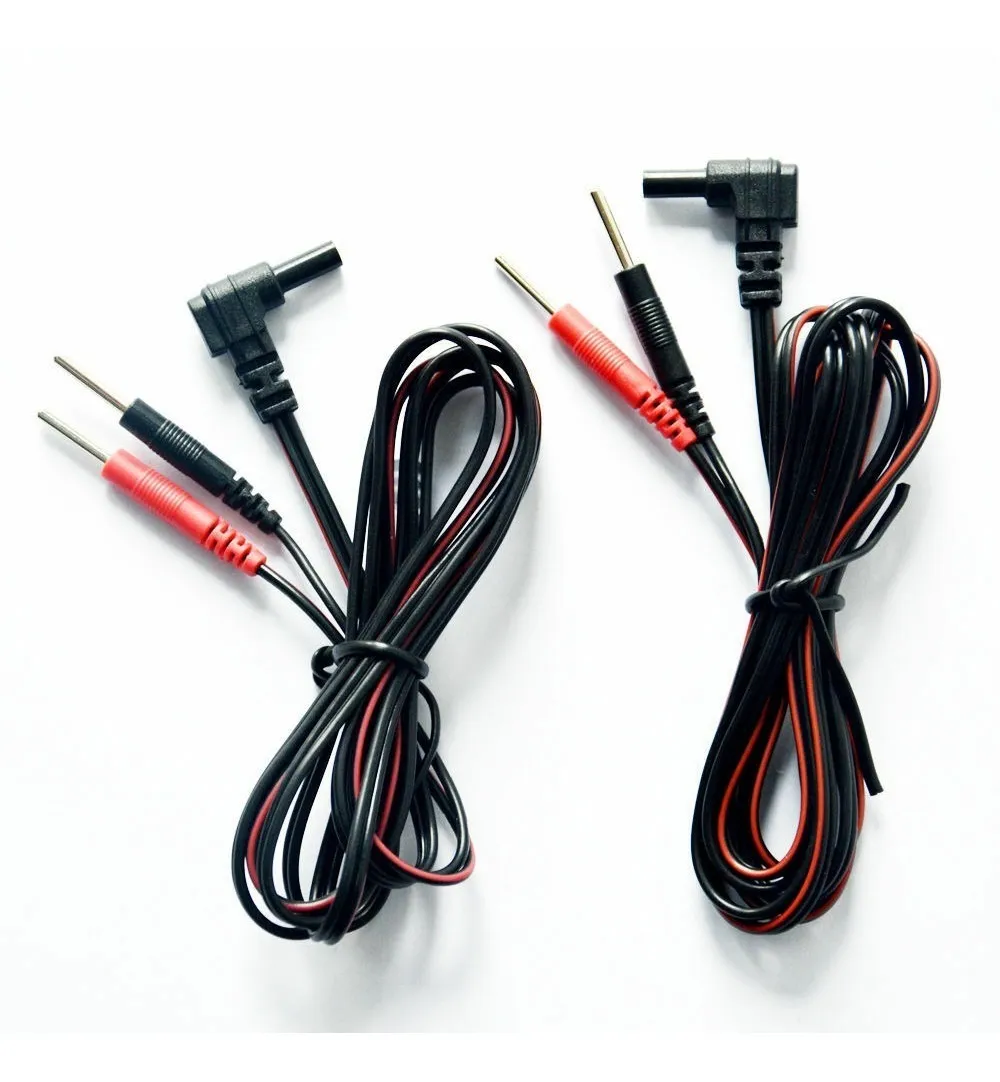 Par de Cables de Repuesto tipo Aguja para Tens, Electroterapia, Original