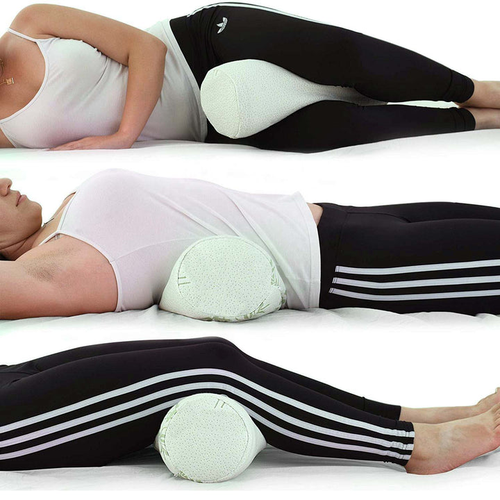 almohada cervical con antifaz con gel para relajarse