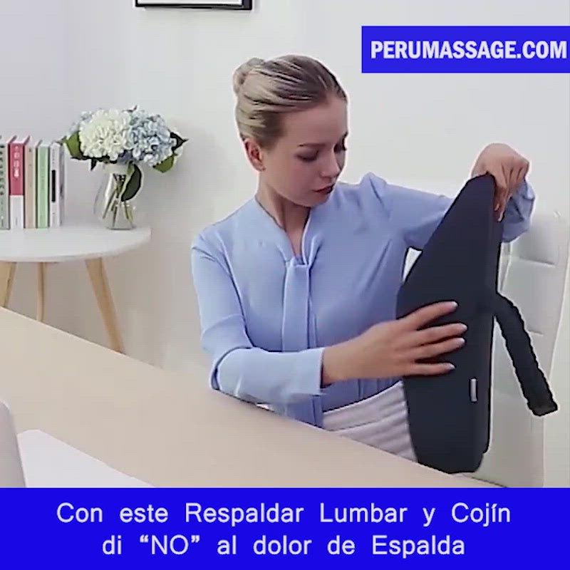 Cojín y Respaldar Viscoelástico c