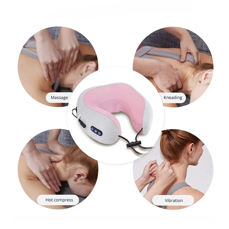 Masajeador tipo Almohada de Cuello Shiatsu - Recargable